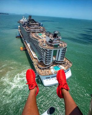 Image post by @theworldofcruiseships on Instagram