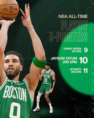 Image post by @celtics on Instagram
