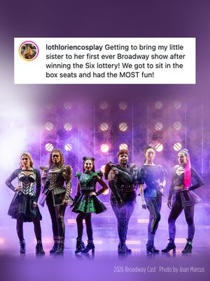 Image post by @sixbroadway on Instagram
