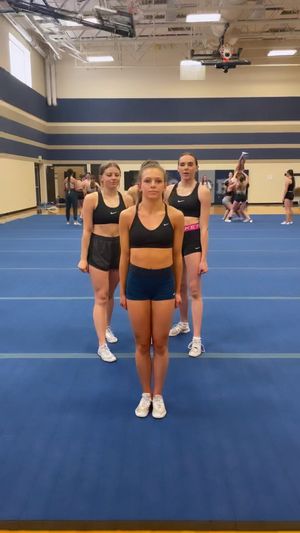 Video post by @corner_canyon_cheer on Instagram
