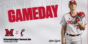 Image post by @MiamiOHBaseball on Twitter