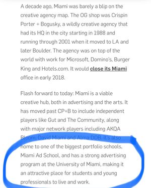 Image post by @umiamistc on Instagram