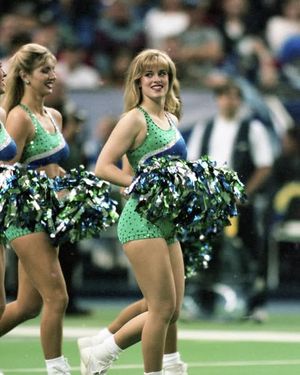 Image post by @seahawksdancers on Instagram