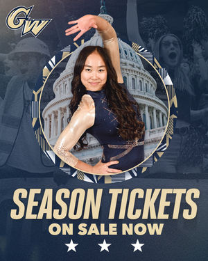 Image post by @gw_gymnastics on Instagram