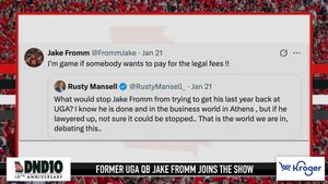 Video post by @UGA DawgNation – Georgia Bulldogs on Facebook