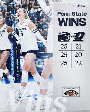 Image post by @pennstatevball on Instagram