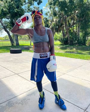 Image post by @tiarabrownboxing on Instagram