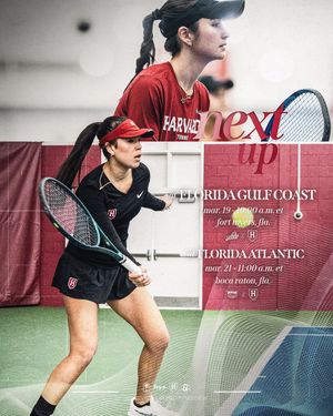 Image post by @harvardwomenstennis on Instagram