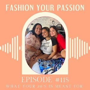 Image post by @fashionyourpassionpodcast on Facebook