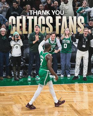 Image post by @celtics on Instagram