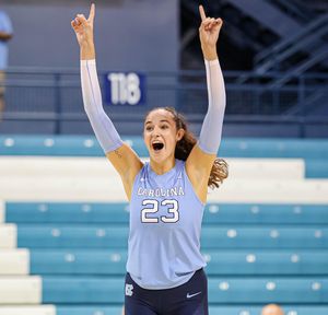 Image post by @uncvolleyball on Instagram