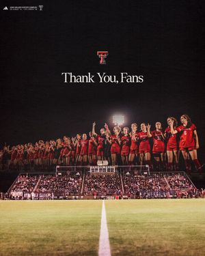 Image post by @TexasTechSoccer on Twitter