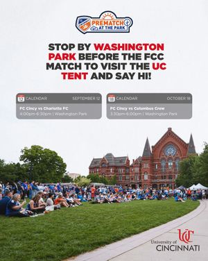 Image post by @uofcincy on Instagram