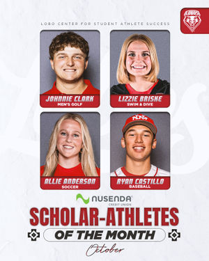 Image post by @unmloboathletics on Instagram