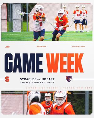 Image post by @CuseMLAX on Facebook