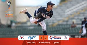 Image post by @WBSC on Twitter