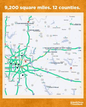 Image post by @northtexasfoodbank on Instagram