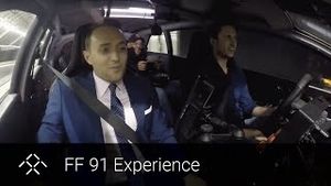 Video post by @faradayfuture on YouTube