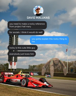 Image post by @IndyCar on Twitter