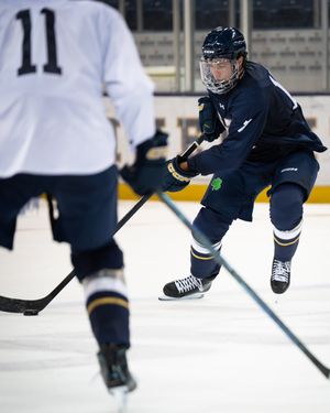 Image post by @nd_hockey on Instagram