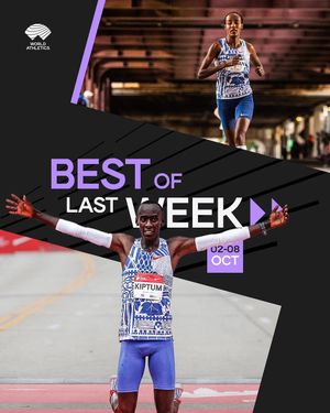 Image post by @worldathletics on Instagram
