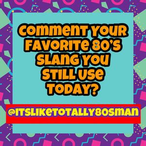 Image post by @itsliketotally80sman on Instagram