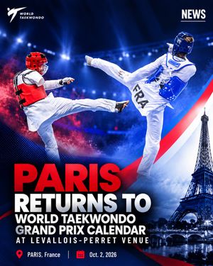 Image post by @worldtaekwondo on Instagram