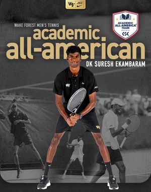 Image post by @WakeMTennis on Twitter