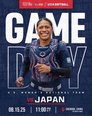 Image post by @USASoftballWNT on Twitter/X