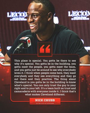 Image post by @clevelandbrowns on Instagram