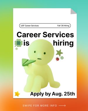 Image post by @usfcareer on Instagram