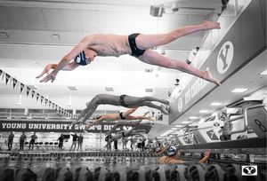 Image post by @byuswimdive on Instagram