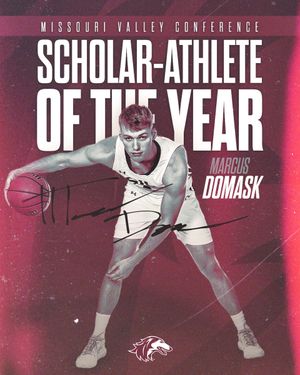 Image post by @SIU_Basketball on Twitter