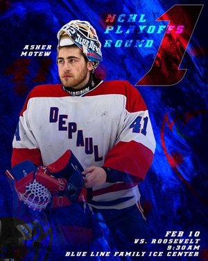 Image post by @depaulhockey on Instagram