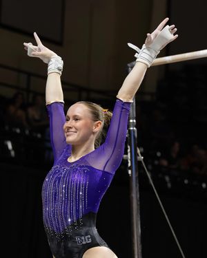 Image post by @uwgymnastics on Instagram