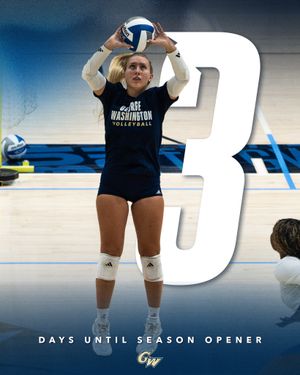 Image post by @gw_volleyball on Instagram