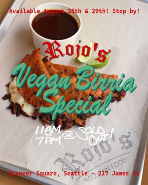 Image post by @rojosmexicanfood on Instagram