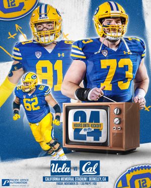 Image post by @CalFootball on Twitter