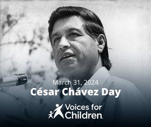 Image post by @VoicesForChildrenSD on Facebook