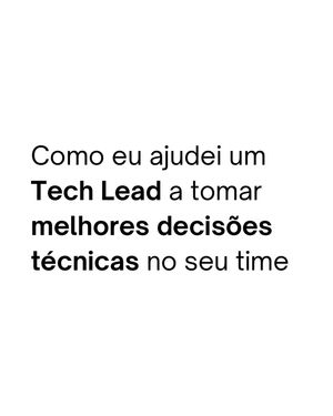 Image post by @fernando.techlead on Instagram