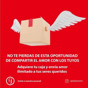 Image post by @cjexpress.paqueteria on Facebook