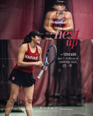 Image post by @harvardwomenstennis on Instagram