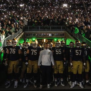 Image post by @ndfootball on Instagram