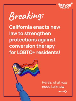 Image post by @trevorproject on Instagram