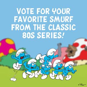 Image post by @smurfsofficial on Instagram