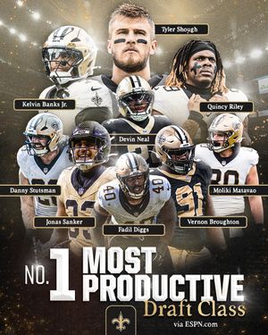 Image post by @saints on Instagram