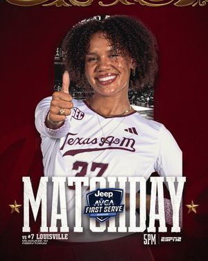 Image post by @aggievolleyball on Instagram