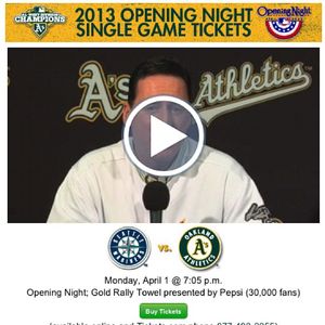 Image post by @athletics on Instagram