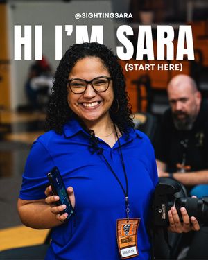 Image post by @sightingsara on Instagram