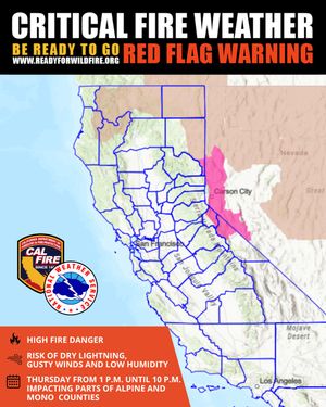 Image post by @calfire on Instagram